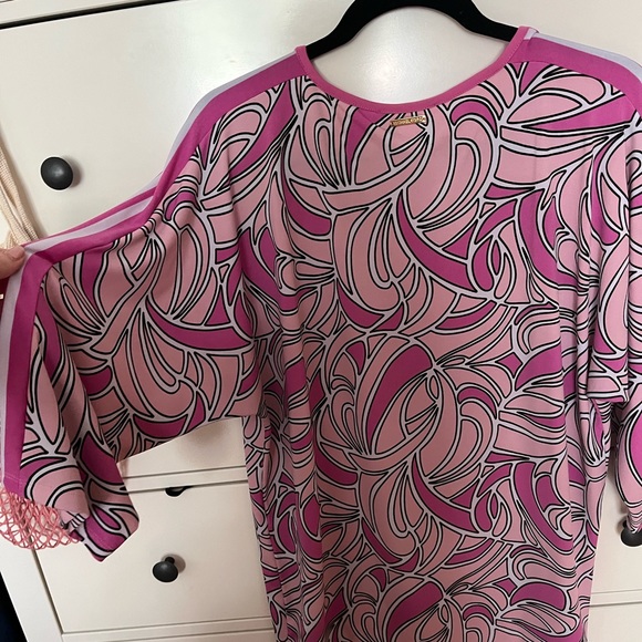 MK blouse in L pink/white - Picture 4 of 4